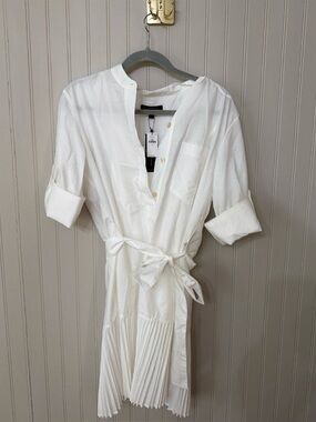 Banana Republic Dress Women’s Medium White NWT